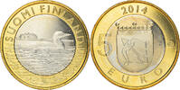 Finlande 5 Euro Le Plongeon huard en Savonie, Bi-Metallic -