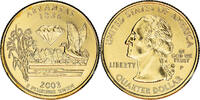 États-Unis Quarter Monnaie, Arkansas, U.S. Mint, Philadelphie, golden -