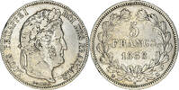 France 5 Francs Monnaie, Louis-Philippe, Marseille, Argent -