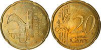 Andorre 20 Euro Cent Andorra, Laiton, KM:524 -