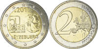 Luxembourg 2 Euro 50ème anniversaire du service militaire volontaire -