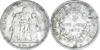 France 5 Francs Monnaie, Hercule, Bordeaux, Argent, Gadoury:745a -