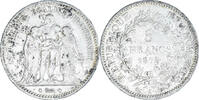 France 5 Francs Monnaie, Hercule, Bordeaux, Argent, KM:820.2 -