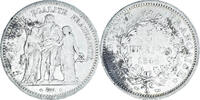 France 5 Francs Monnaie, Hercule, Paris, Argent, KM:756.1 -