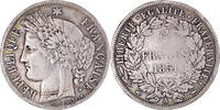 France 5 Francs Monnaie, Cérès, Paris, Argent, KM:761.1 -