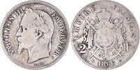 France 2 Francs Monnaie, Napoleon III, Napoléon III, Bordeaux -