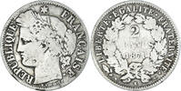 France 2 Francs Monnaie, Cérès, Bordeaux, Argent, Gadoury:529 -