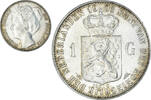 Pays-Bas Gulden Monnaie, Wilhelmina I, Argent, KM:122.1 -