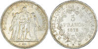France 5 Francs Monnaie, Hercule, Paris, Argent, KM:820.1 -