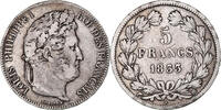 France 5 Francs Monnaie, Louis-Philippe, Strasbourg, Argent -