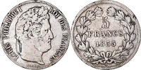 France 5 Francs Monnaie, Louis-Philippe, Rouen, Argent, Gadoury:678 -