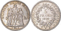 France 5 Francs Monnaie, Hercule, Paris, Argent, Gadoury:745a -