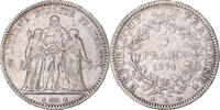 France 5 Francs Monnaie, Hercule, Bordeaux, Argent, Gadoury:745a -