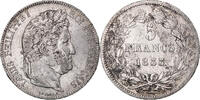 France 5 Francs Monnaie, Louis-Philippe, Rouen, Argent -