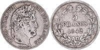 France 5 Francs Monnaie, Louis-Philippe, Rouen, Argent -