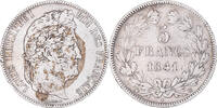 France 5 Francs Monnaie, Louis-Philippe, Strasbourg, Argent -