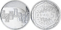France 5 Euro Egalité, Argent, Gadoury:EU646 -