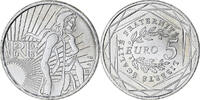 France 5 Euro Monnaie de Paris, Semeuse, Argent, KM:1534 -