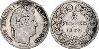 France 5 Francs Monnaie, Louis-Philippe, Rouen, Argent -