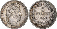 France 5 Francs Louis-Philippe, Strasbourg, Argent, Gadoury:678 -