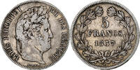 France 5 Francs Monnaie, Louis-Philippe, Lille, Argent -
