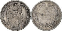 France 5 Francs Monnaie, Louis-Philippe, Lille, Argent, Gadoury:678 -