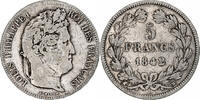 France 5 Francs Monnaie, Louis-Philippe, Lille, Argent, Gadoury:678 -