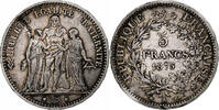France 5 Francs Monnaie, Hercule, Paris, Argent, Gadoury:745a -
