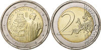 Italie 2 Euro Bimétallique, KM:New -
