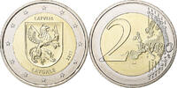 Lettonie 2 Euro Bimétallique -