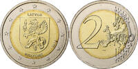 Lettonie 2 Euro Bimétallique -
