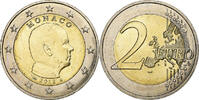 Monaco 2 Euro Albert II, Paris, Bimétallique, Gadoury:MC196 -