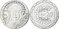 France 20 Euro Monnaie de Paris, Paris, Argent -