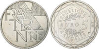 France 5 Euros Fraternité, Argent, Gadoury:EU647 -