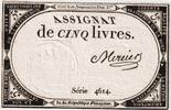 France 5 Livres 10 brumaire de l'an 2 - (31 octobre 1793), 4614 -