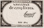 France 5 Livres 10 brumaire de l'an 2 - (31 octobre 1793), 4614 -