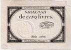 France 5 Livres 10 brumaire de l'an 2 - (31 octobre 1793), 10604 -