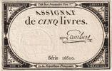 France 5 Livres 10 brumaire de l'an 2 - (31 octobre 1793), 16610 -