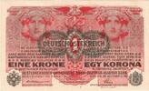 Autriche 1 Krone Undated (1919 - old date : 1916-03-01) -