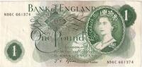 Grande-Bretagne 1 Pound undated (1966-1970) -
