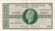 France 1000 Francs Marianne, n.d.(1945), 61D -