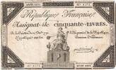 France 50 Livres 1792-12-14, 4802 -