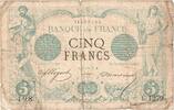 France 5 Francs Noir, 1872-11-02, C.1279 -
