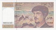 France 20 Francs Debussy, D.040 -
