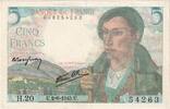 France 5 Francs Berger, 1943-06-02, H.20 -