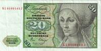 République fédérale d'Allemagne 20 Deutsche Mark 1980-01-02 -
