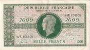 France 1000 Francs Marianne, ND(1945), 22E -
