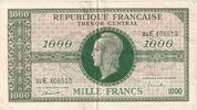 France 1000 Francs Marianne, ND(1945), 22E -