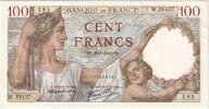 France 100 Francs Sully, 1942-01-29, W.28137 -