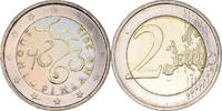 Finlande 2 Euro 150ème anniversaire du Parlement, Vantaa, Iridescent -